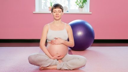 pregnancy yoga