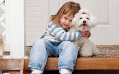 dogs children