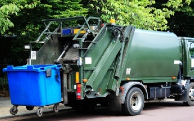 collecting bins
